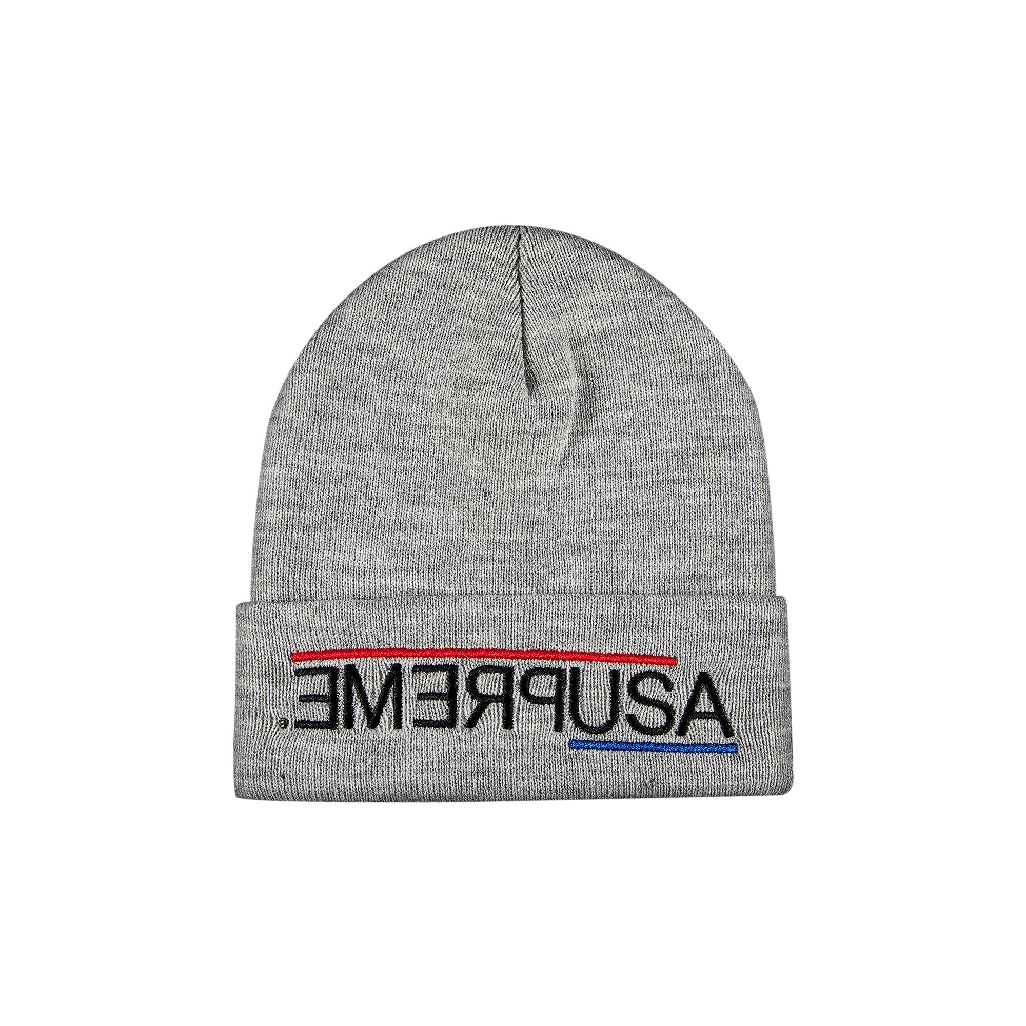 

Шапка Supreme USA Heather Grey