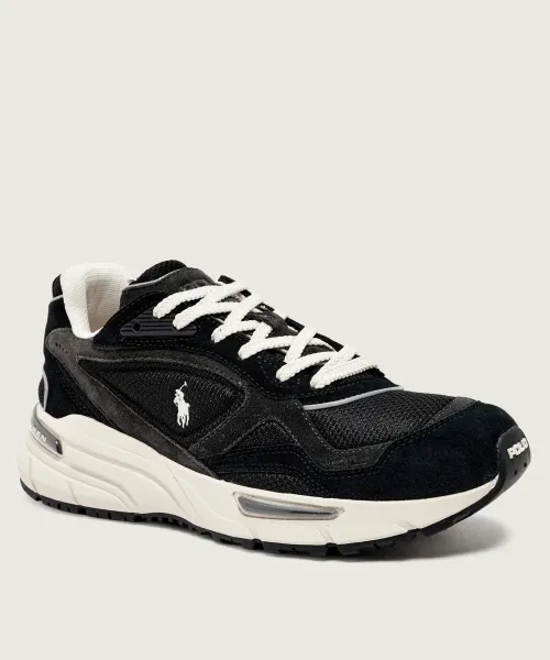 

Кожаные кроссовки Trackstr Polo Ralph Lauren, черный