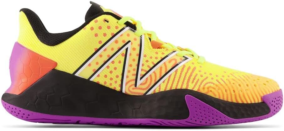 Мужские теннисные кроссовки New Balance Fresh Foam X Lav V2 для жесткого покрытия корта, черный — фото 3