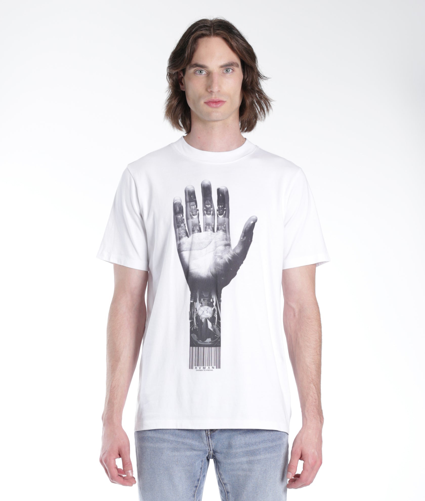 

Новинка Футболка Hand In White HVMAN