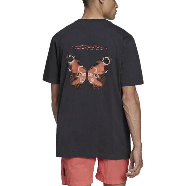 Футболка Adidas Adventure C-Butterfly Pocket Tee 'Grey', мультиколор — фото 3