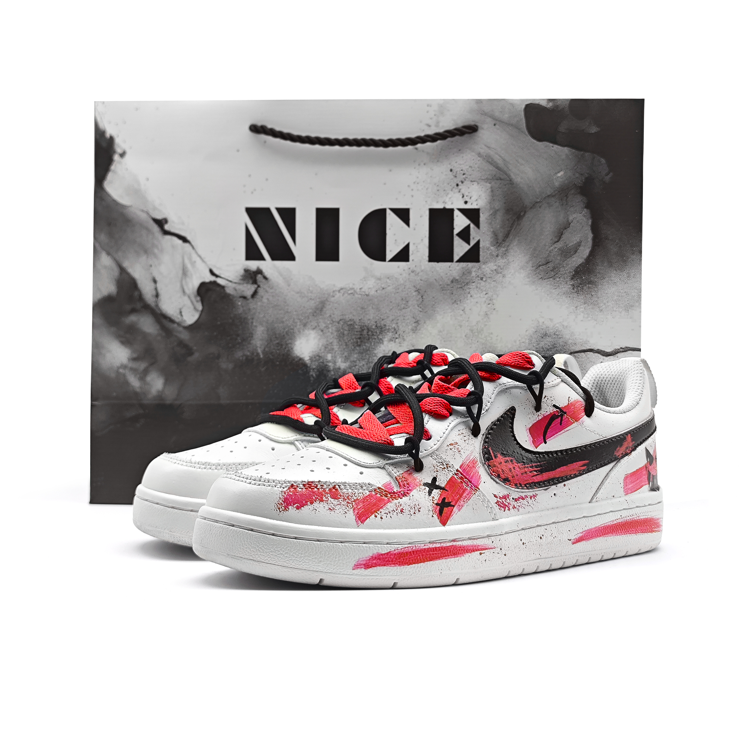 

Детские скейтерские кроссовки Court Borough для младших школьников Nike, белый