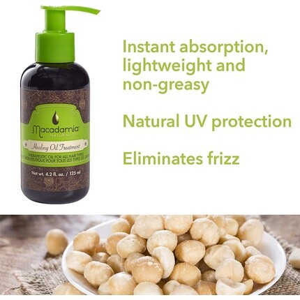 Лечебное масло MACADAMIA Natural Oil, 4,2 жидких унции — фото 3
