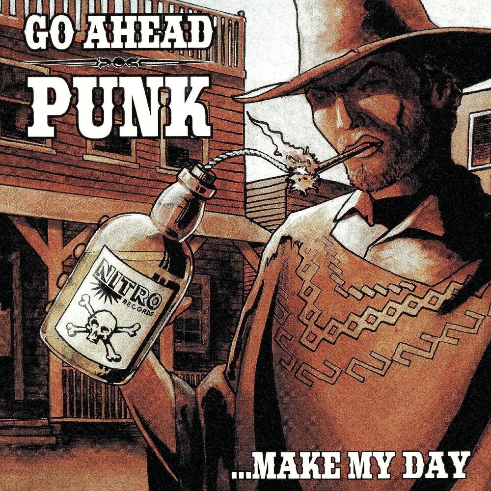 

Виниловая пластинка LP Go Ahead Punk...Make My Day [Orange Splatter Vinyl] - Various Artists