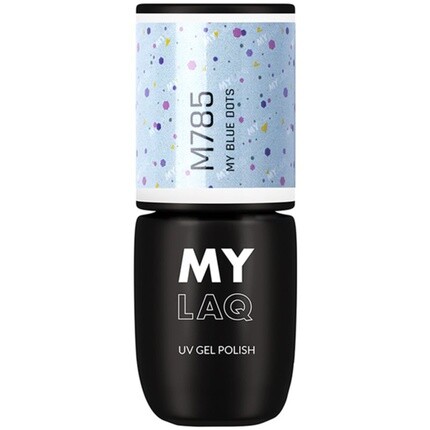 

УФ-гель-лак - My Blue Dots, 5 мл Mylaq