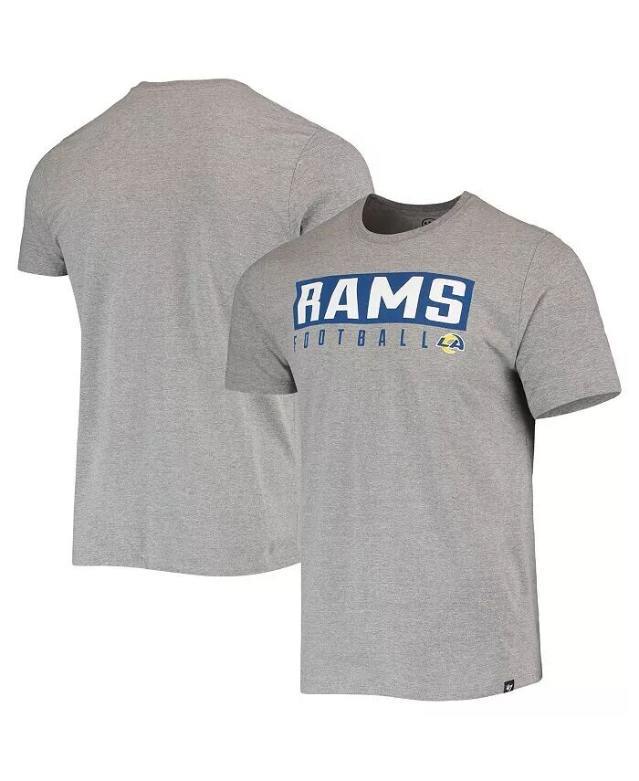 

Мужская серая футболка Los Angeles Rams Major Super Rival '47 Brand