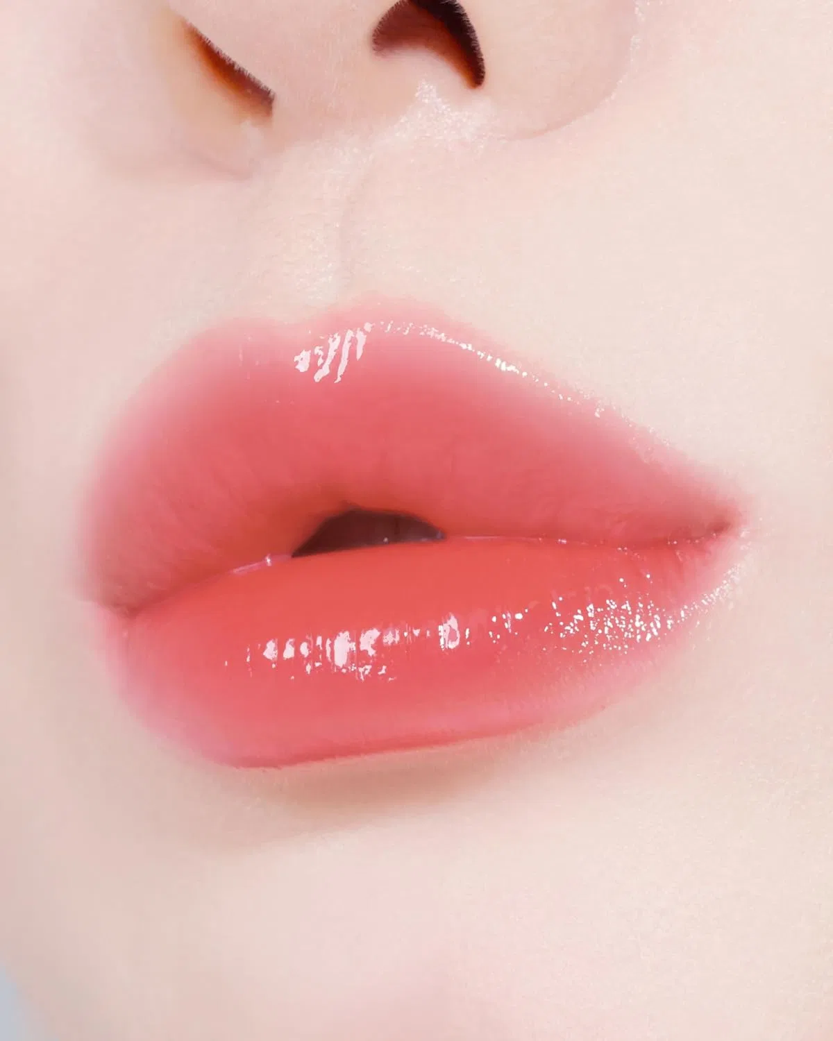 Гелевая тинт для губ YNM 08 Strawberry Gel, с силиконовой кистью — фото 3
