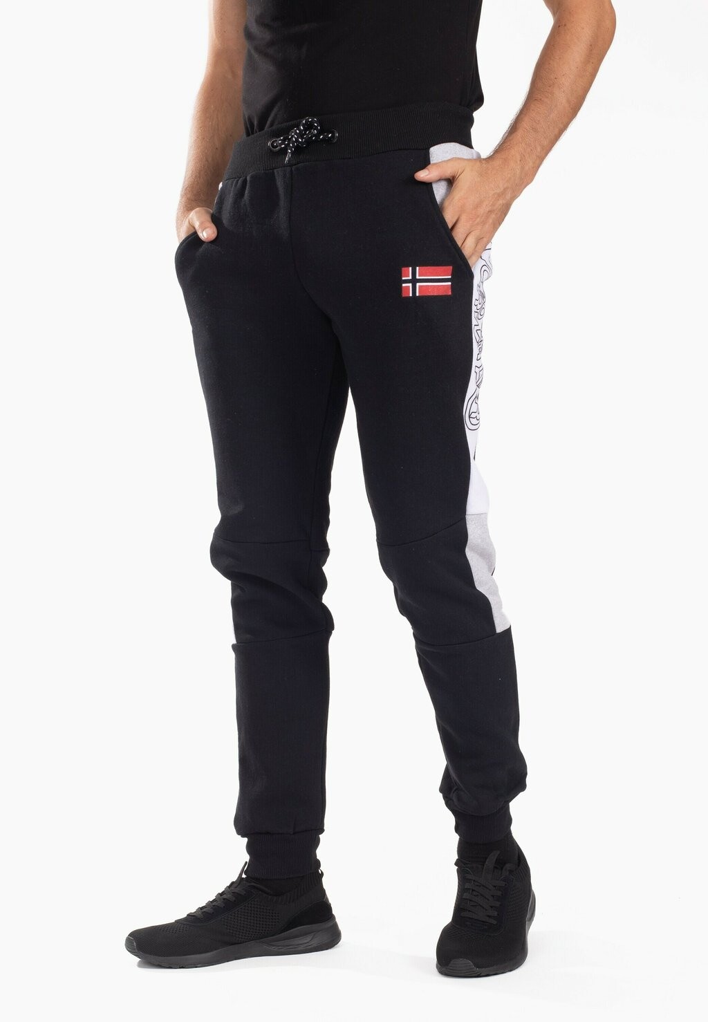 

Брюки спортивные Jogging Magostino Graphical Geo Norway, черный