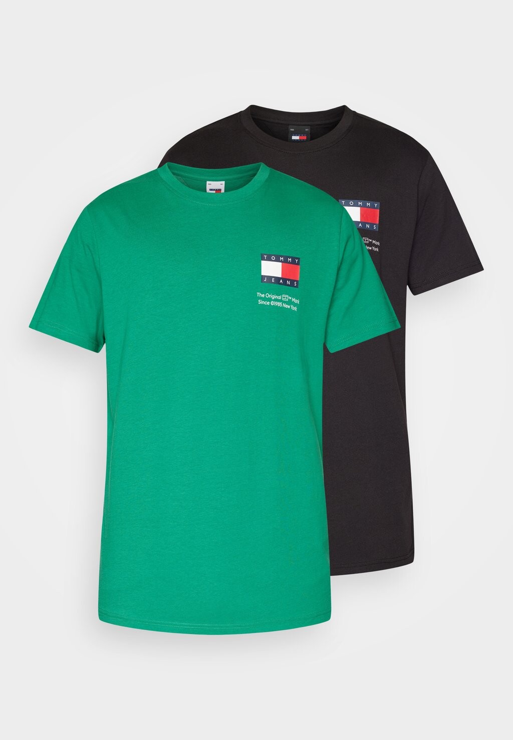 

Футболка с принтом SLIM DNA TEE 2 PACK Tommy Hilfiger, зеленый