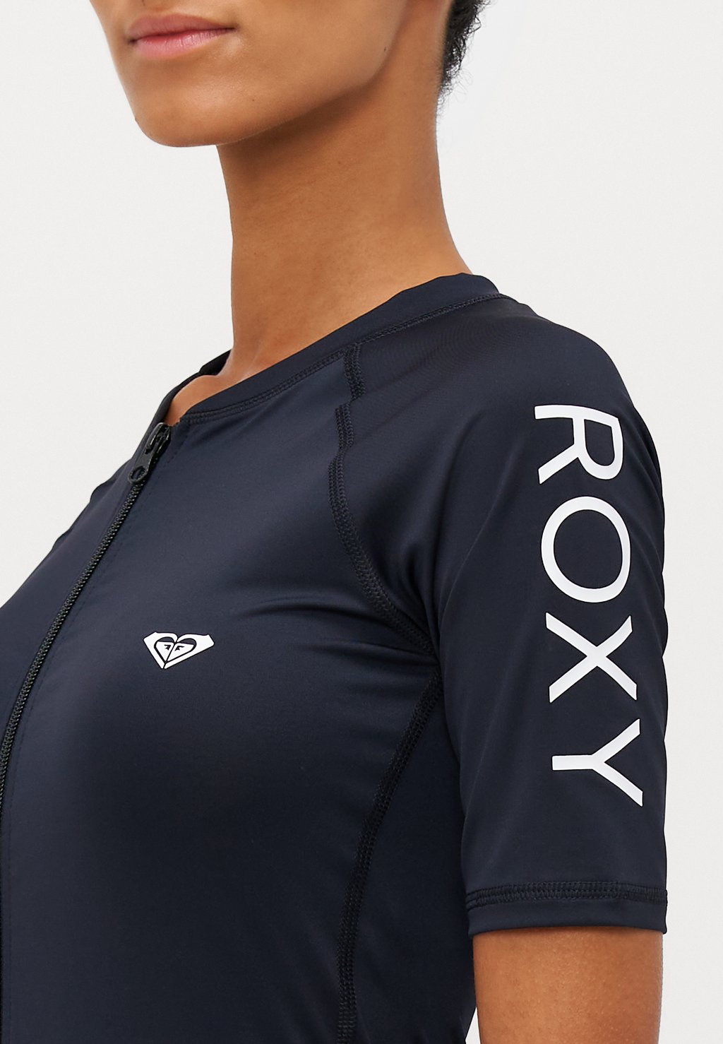 

Верх бикини NEW ESSENTIALS ZIPPED Roxy, черный