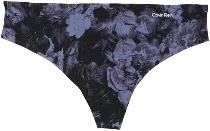 Calvin Klein женские трусики-стринги Invisibles Multi-pack Panty, Lyria Blue Floral — фото 2