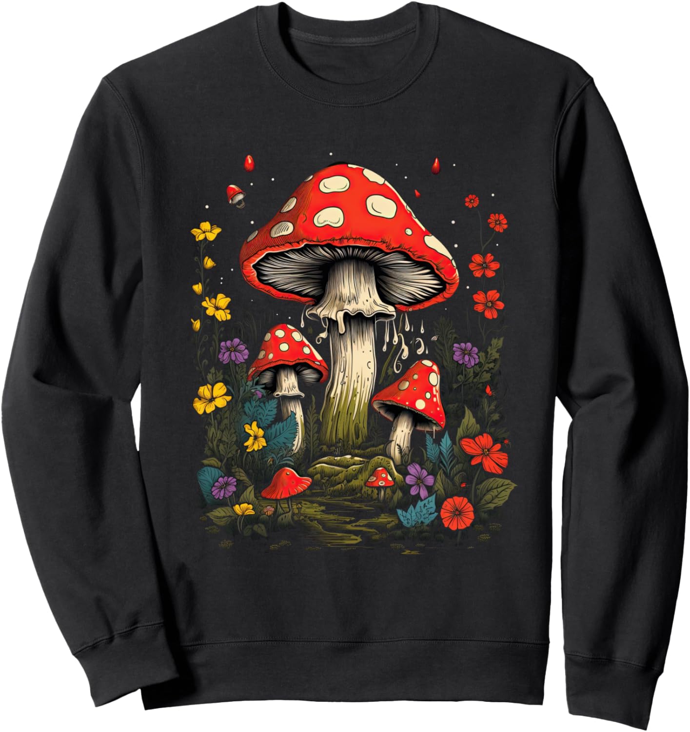 

Толстовка Cottagecore Goblincore And Fairycore Stuff, черный