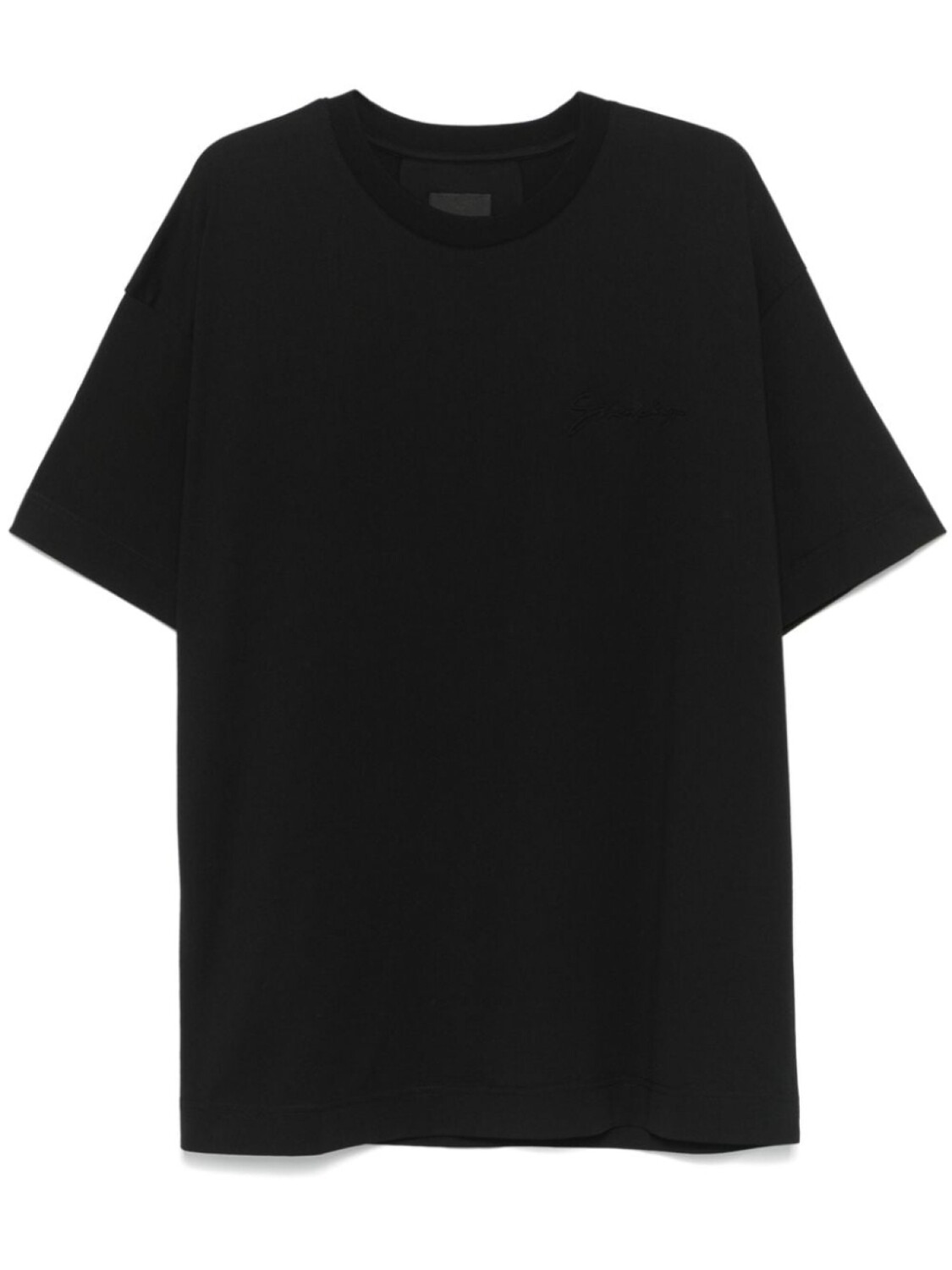

Givenchy футболка с тисненым логотипом, черный