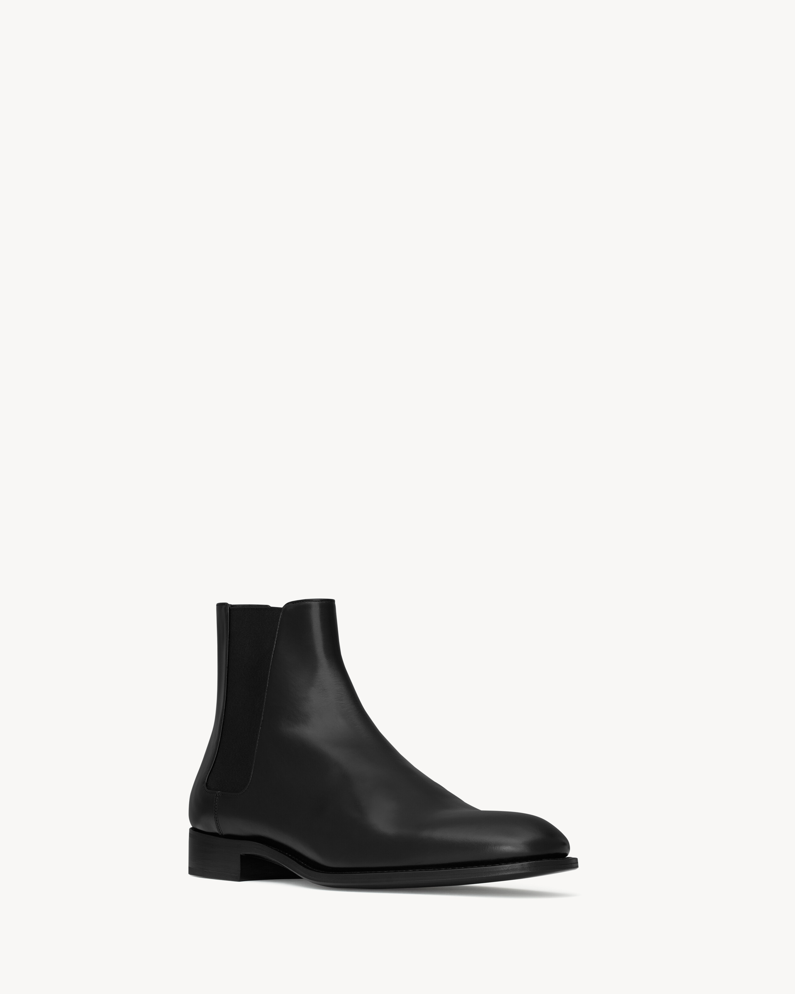 Челси ADRIEN в коробке из кожи Saint Laurent, черный — фото 3