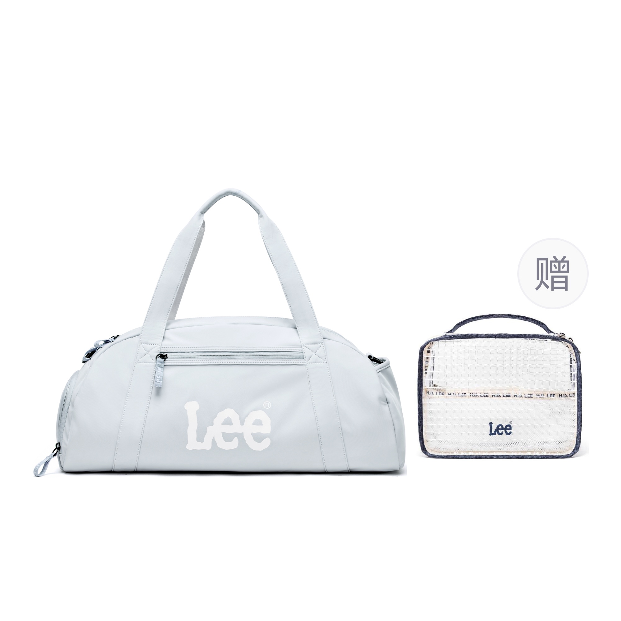 

Lee Тканевая спортивная сумка унисекс голубой леденец, Candy Blue+Travel Toiletry Bag