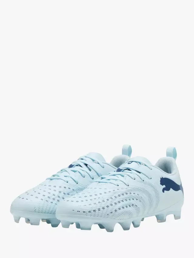 Детские футбольные бутсы FUTURE 9 PLAY, ледяной синий PUMA — фото 2
