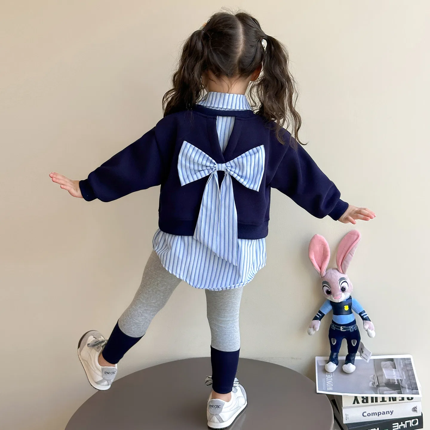 Детская спортивная одежда Casual с воротником-стойкой Disney, Blue — фото 3