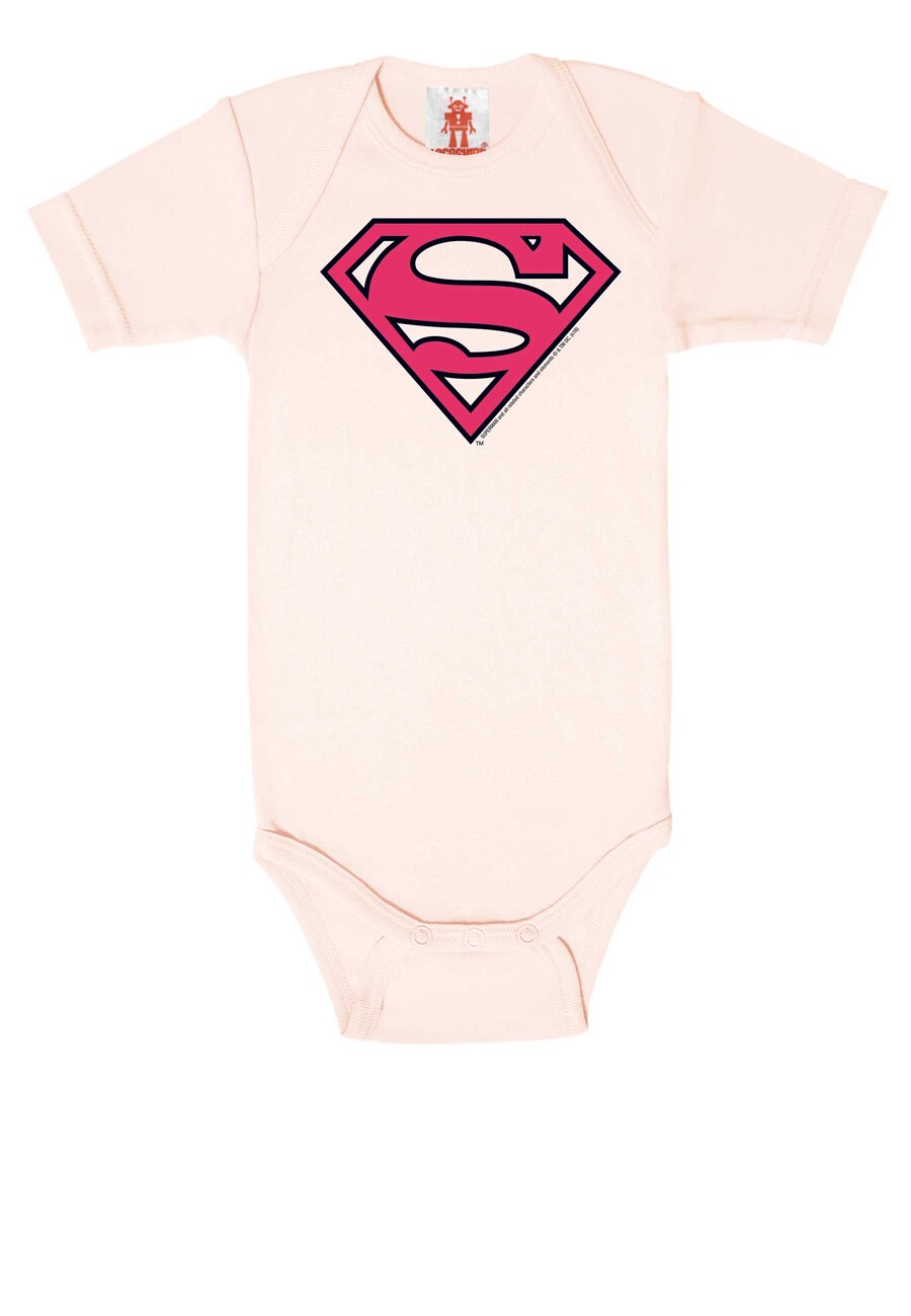 

Комбинезон LOGOSHIRT DC - Superman Logo, светло-розовый