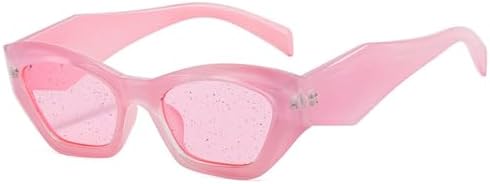 

2027 Модные нестандартные женские солнцезащитные очки в винтажном стиле, желейные, розово-фиолетовые, с защитой от УФ-излучения UV400, мужские солнцезащитные очки MTZJH, Jelly Pink Pink