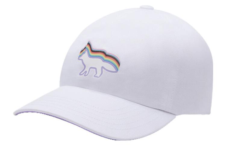 

Maison Kitsune Бейсболка унисекс белая, White