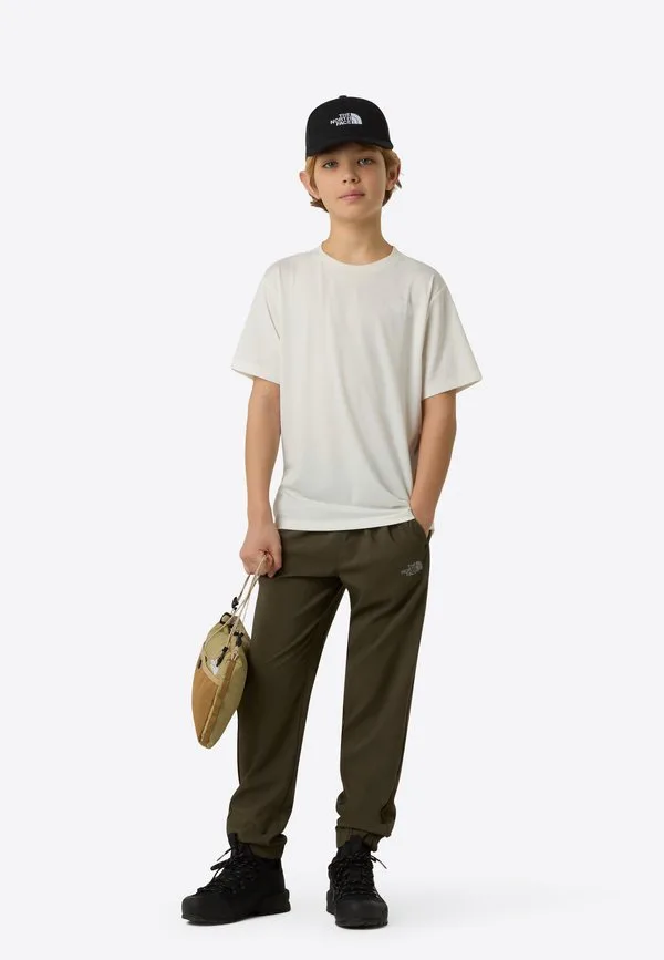 Новая футболка для подростков, спортивная футболка The North Face, White Dune