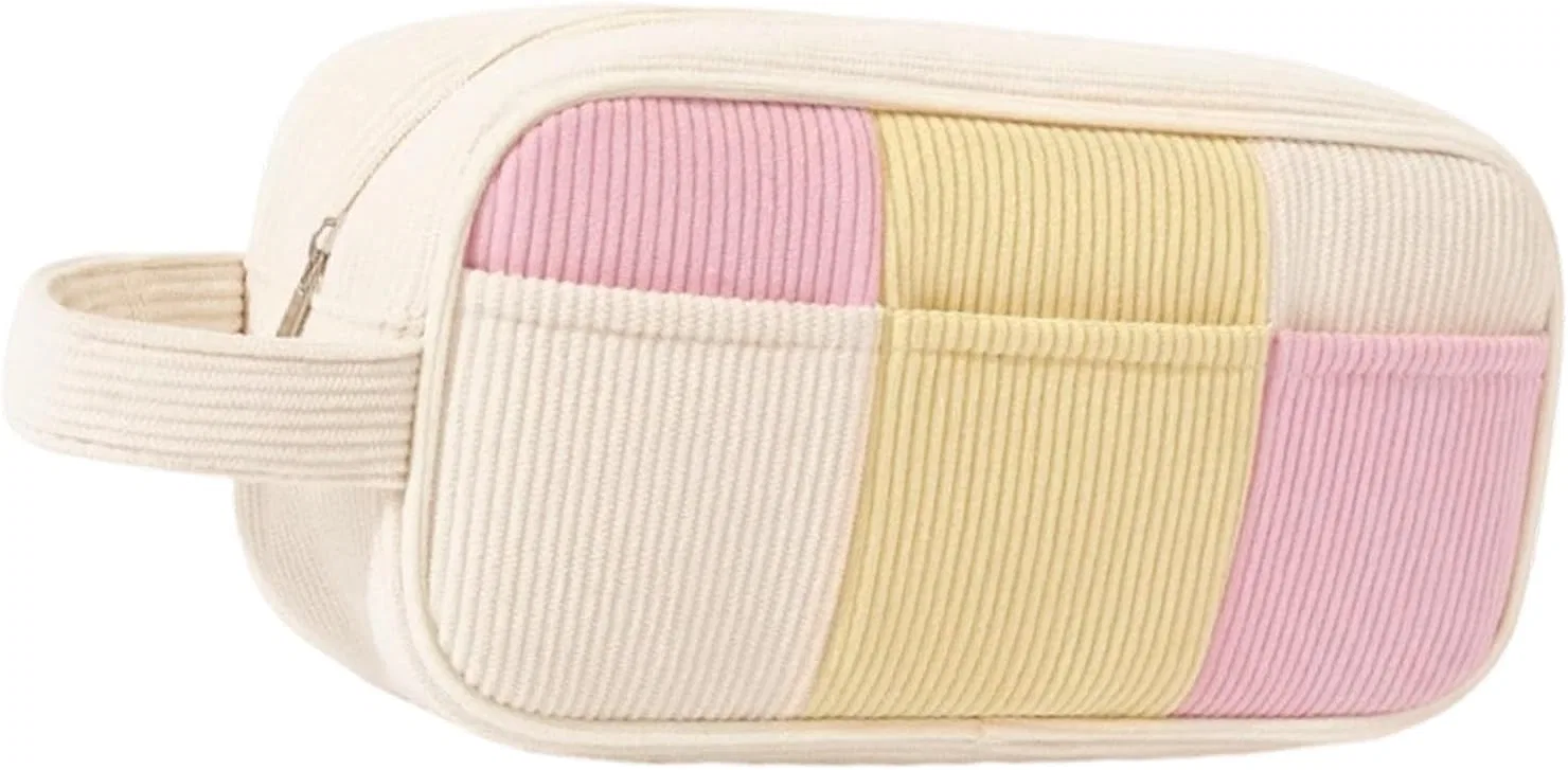 Женская дорожная косметичка из вельвета Tsophreniq, Beige