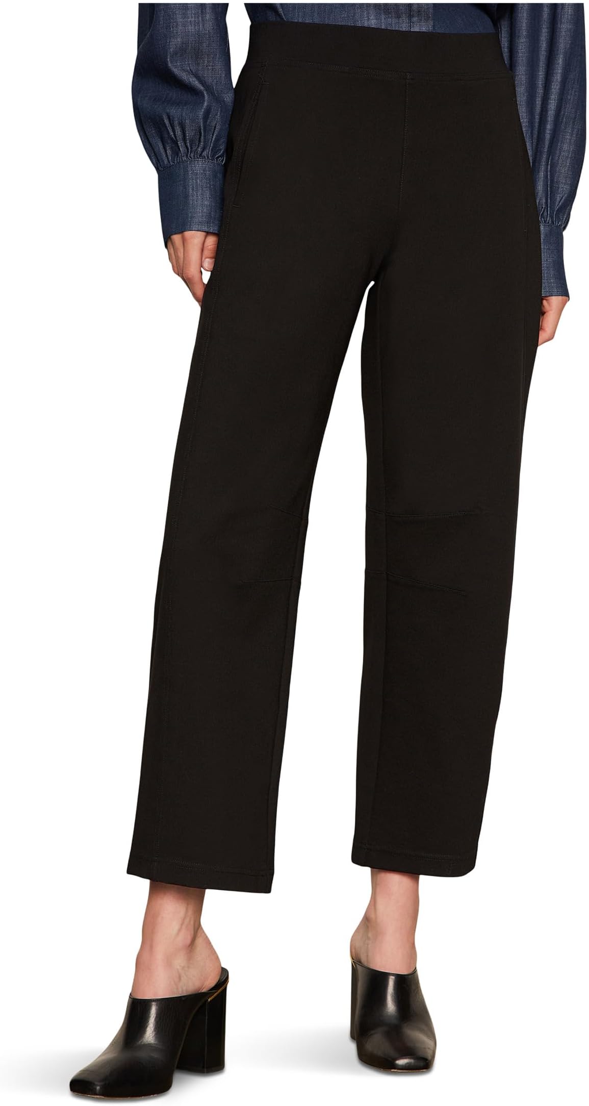 

Брюки Sanctuary Ponte Barrel Trousers, черный