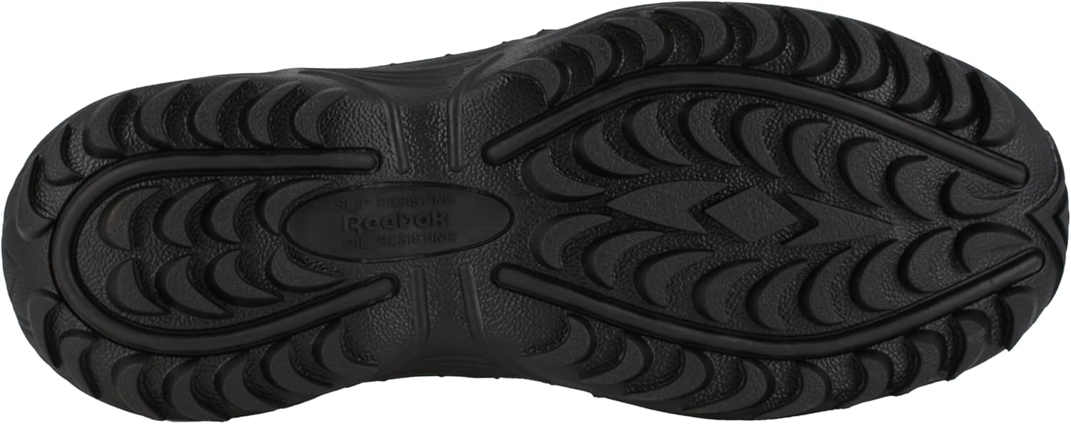 Мужские ботинки Reebok Work Rapid Response RB 8 с композитным носком, черный — фото 2