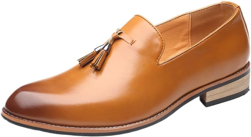 

Лоферы SWZEC Savino с кисточками, коричневый