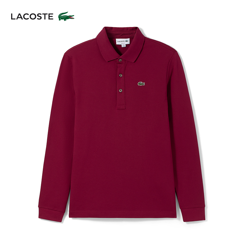 

Футболка мужская Lacoste с длинными рукавами, темно - зеленый