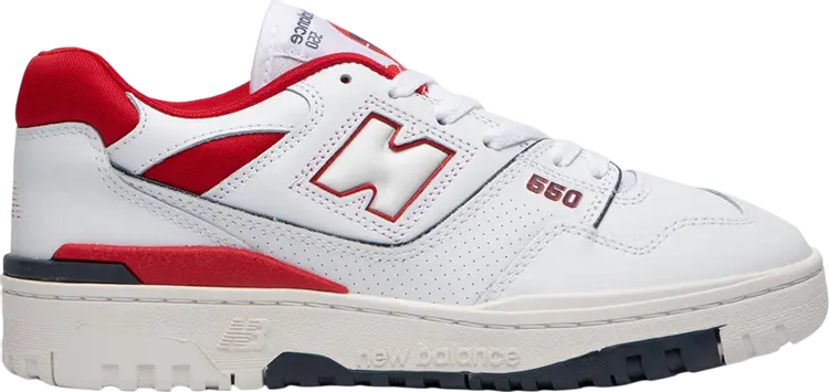 

Кроссовки 550 'White Team Red' JD Exclusive, белый