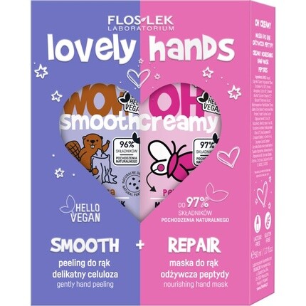 

Lovely Hands Восстанавливающий пилинг для рук 50 г и маска 50 мл Flos Lek