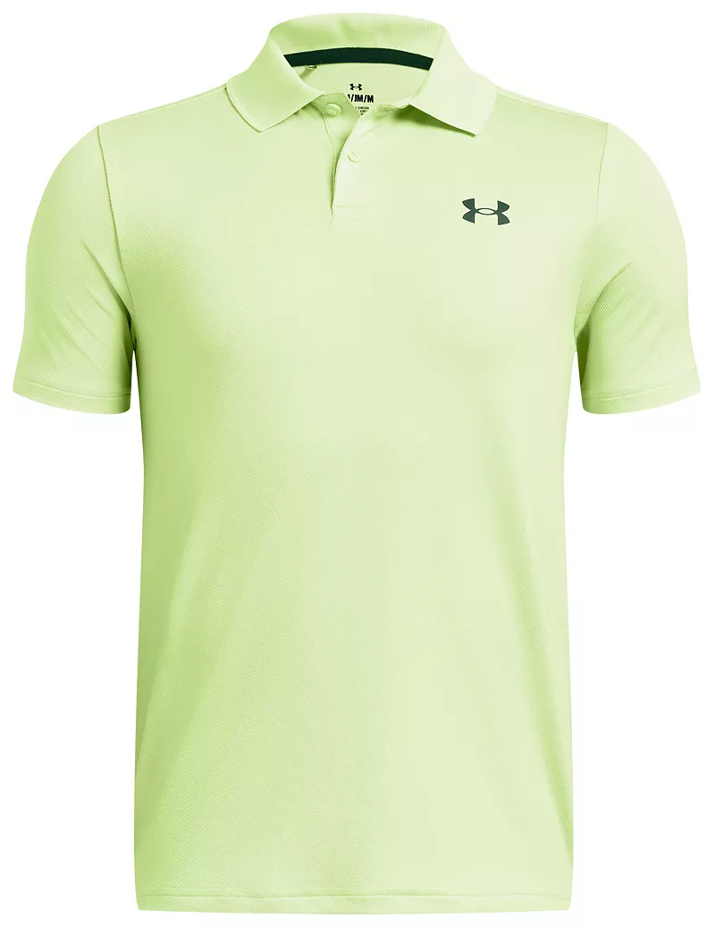 

Поло для гольфа Under Armour Performance для мальчиков, цвет Morph Green