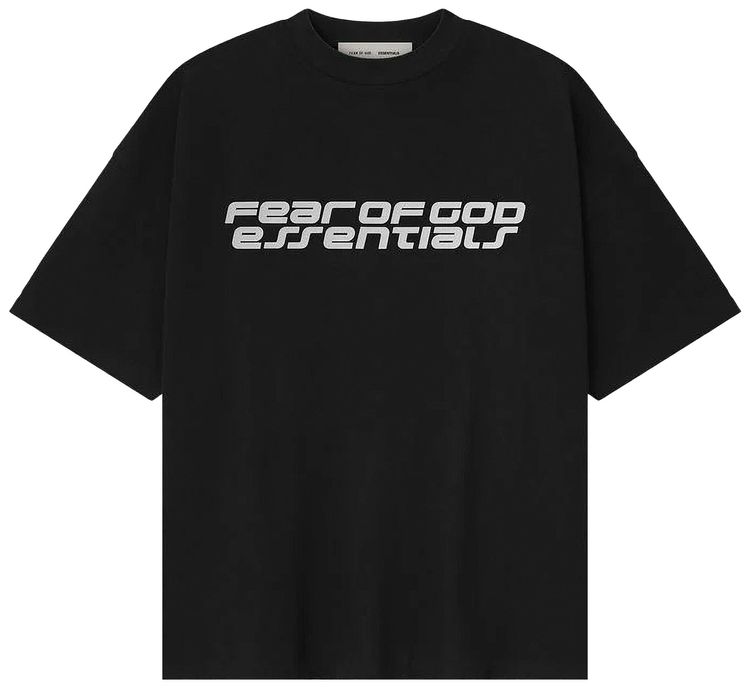 

Футболка с коротким рукавом Fear of God Essentials 90-х годов, винтажная, черная, Черный, Футболка с коротким рукавом Fear of God Essentials 90-х годов, винтажная, черная