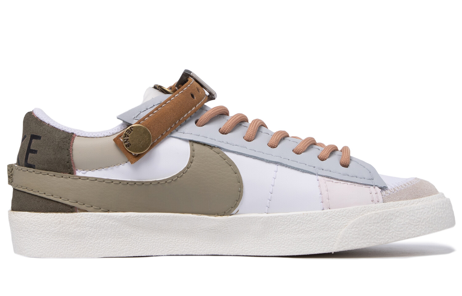 

Мужские кроссовки для скейтбординга Nike Blazer, Grey White Brown