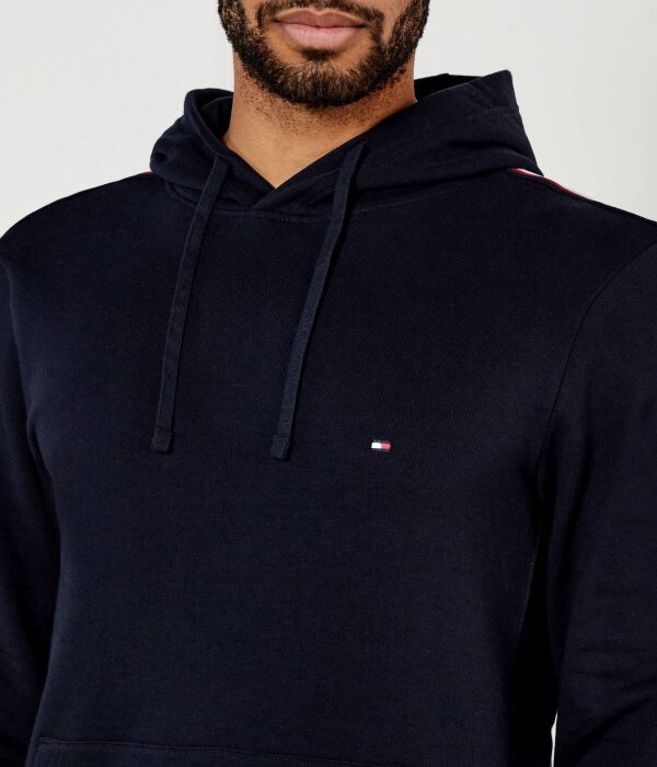Свитер в глобальную полоску Regular fit Tommy Hilfiger, синий — фото 4