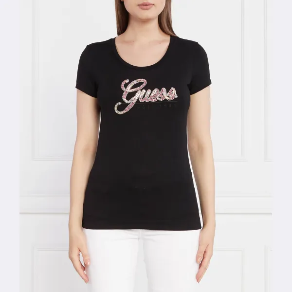 

Футболка стандартного кроя Guess, черный