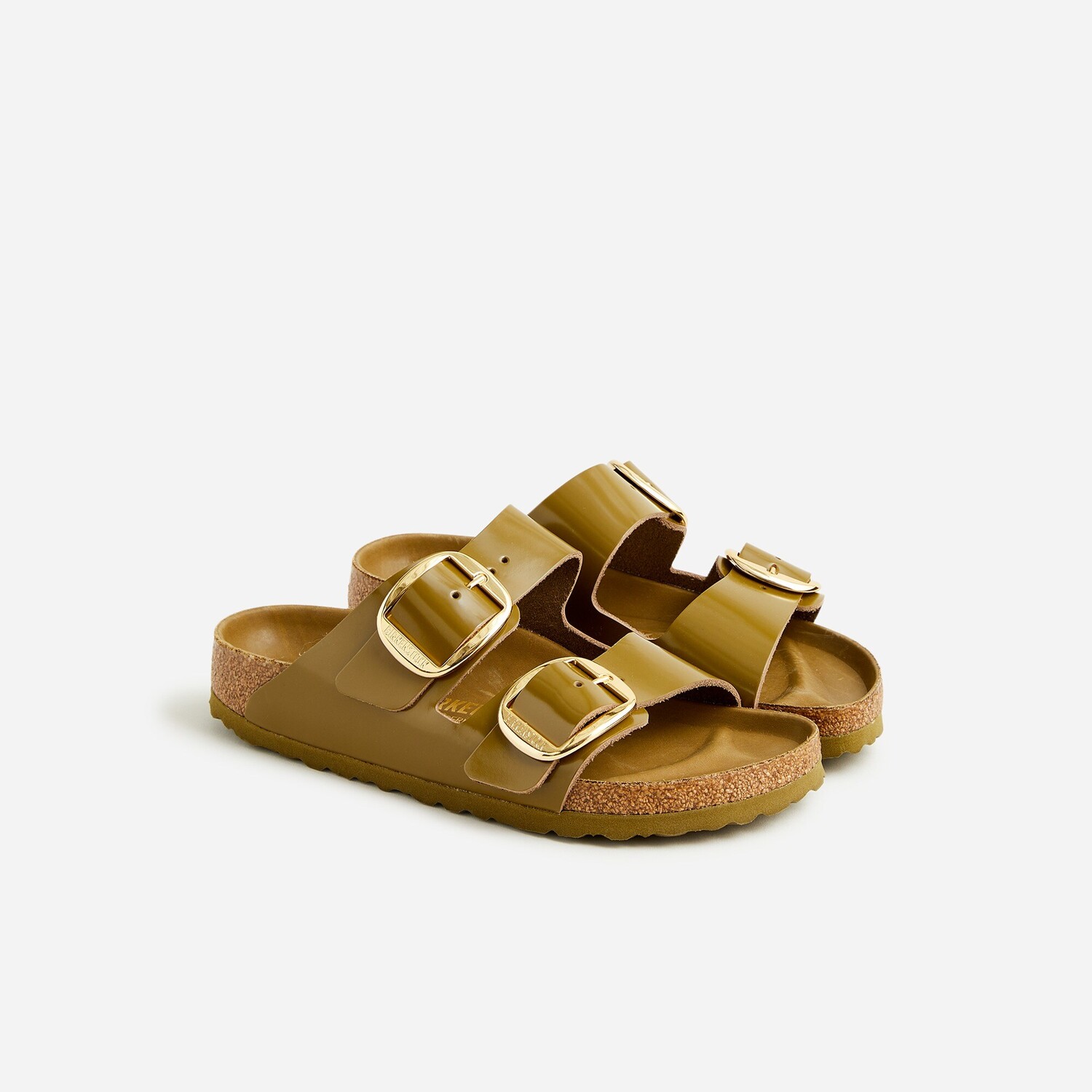 

Сандалии Arizona с большой пряжкой Birkenstock, зеленый