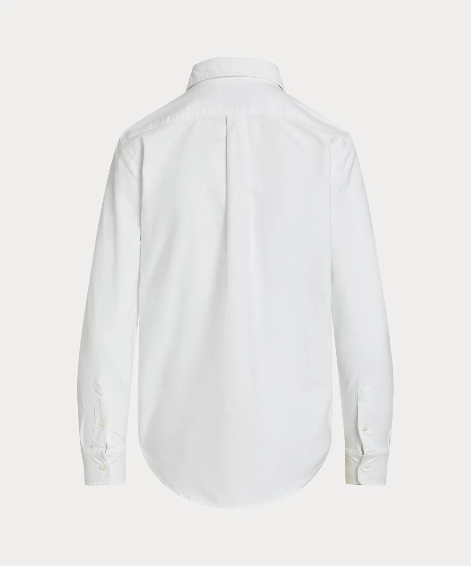 Женская рубашка из хлопка Classic Fit POLO RALPH LAUREN белая — фото 3
