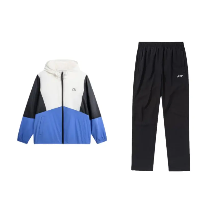 

Повседневная спортивная одежда для мужчин LINING, айвори/черный