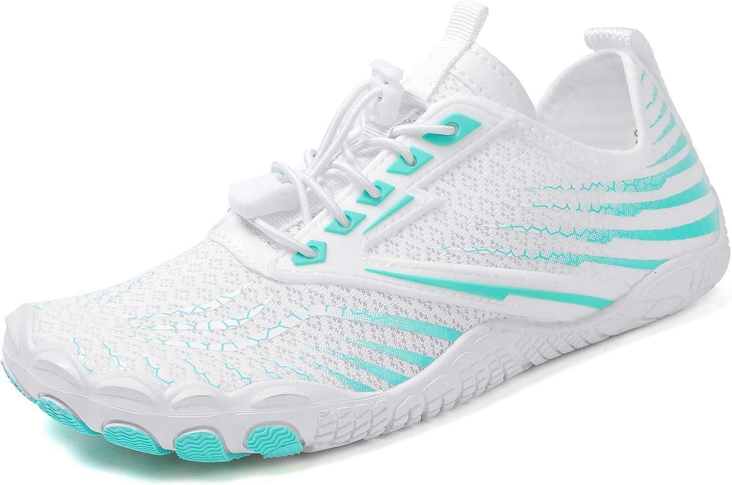 

Кроссовки для походов для женщин и мужчин, здоровые и противоскользящие, с широкой носочной частью, водные, легкие, дышащие, обувь для прогулок, пляжа, бассейна, аква, плавания, серфинга и походов Movnebyro, зеленый