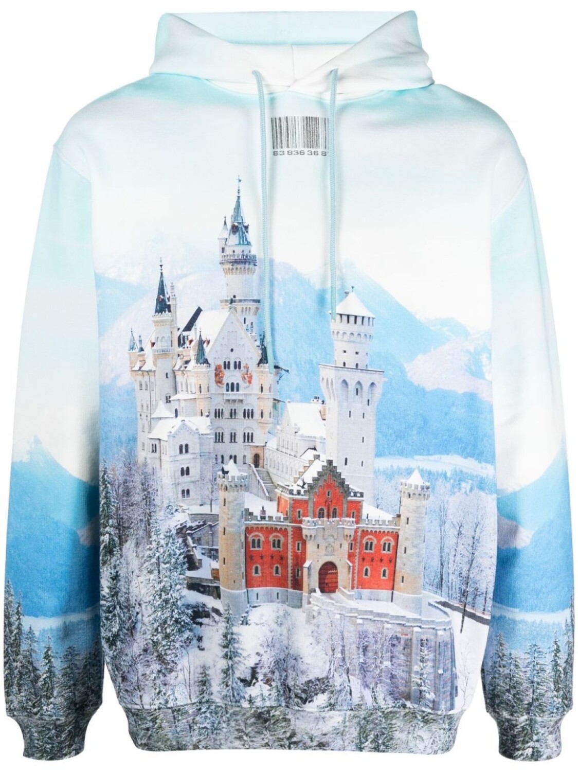 

VTMNTS худи Neuschwanstein Winter, синий