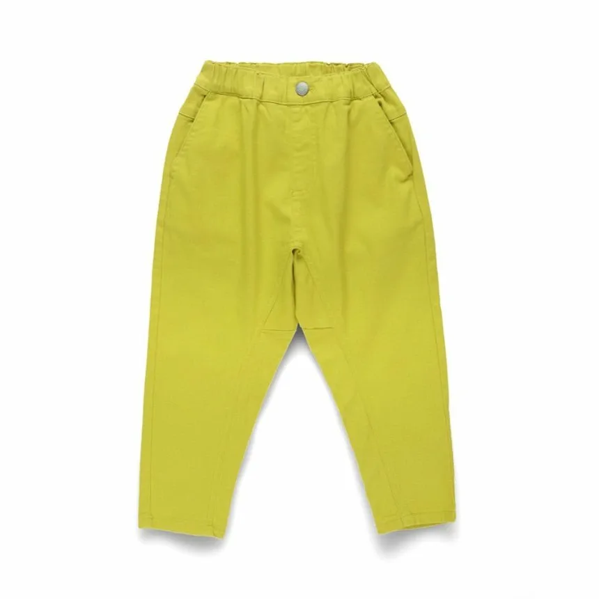 Зауженные брюки из саржи для садовника Branshes, Yellow — фото 2