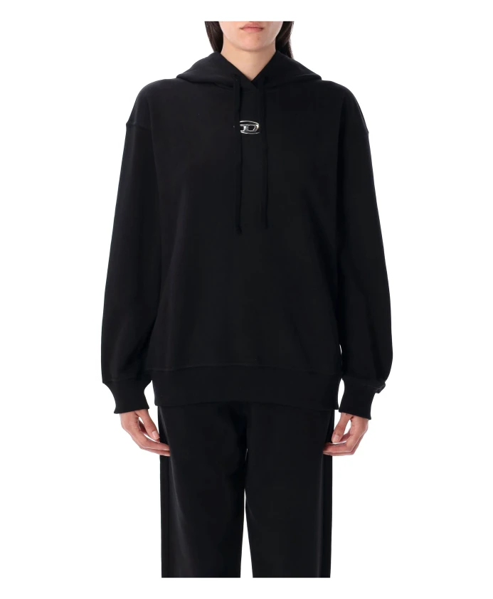 

Черная вязаная толстовка осень-зима 2025 Diesel, черный