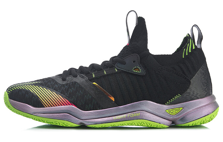 

Кроссовки для бадминтона Raid Unisex Low-top Black/Green Lining