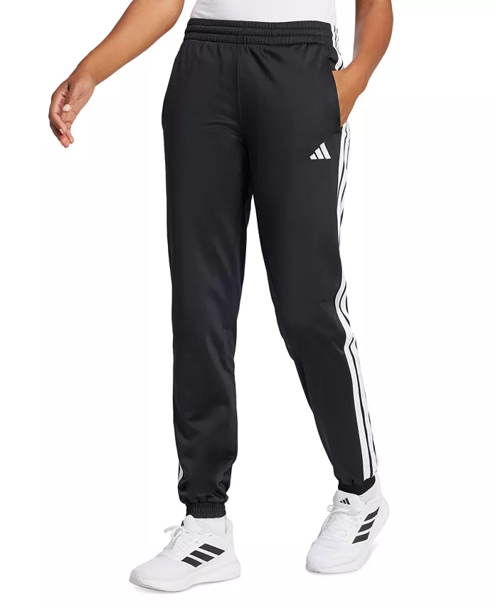 

Женские трикотажные брюки с тремя полосками Track Pants adidas, черный