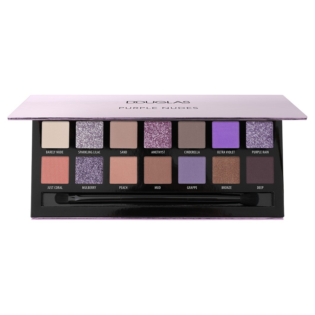 

Тени для век make-up purple nudes eyeshadow palette Douglas Collection, вес 17.6 гр.