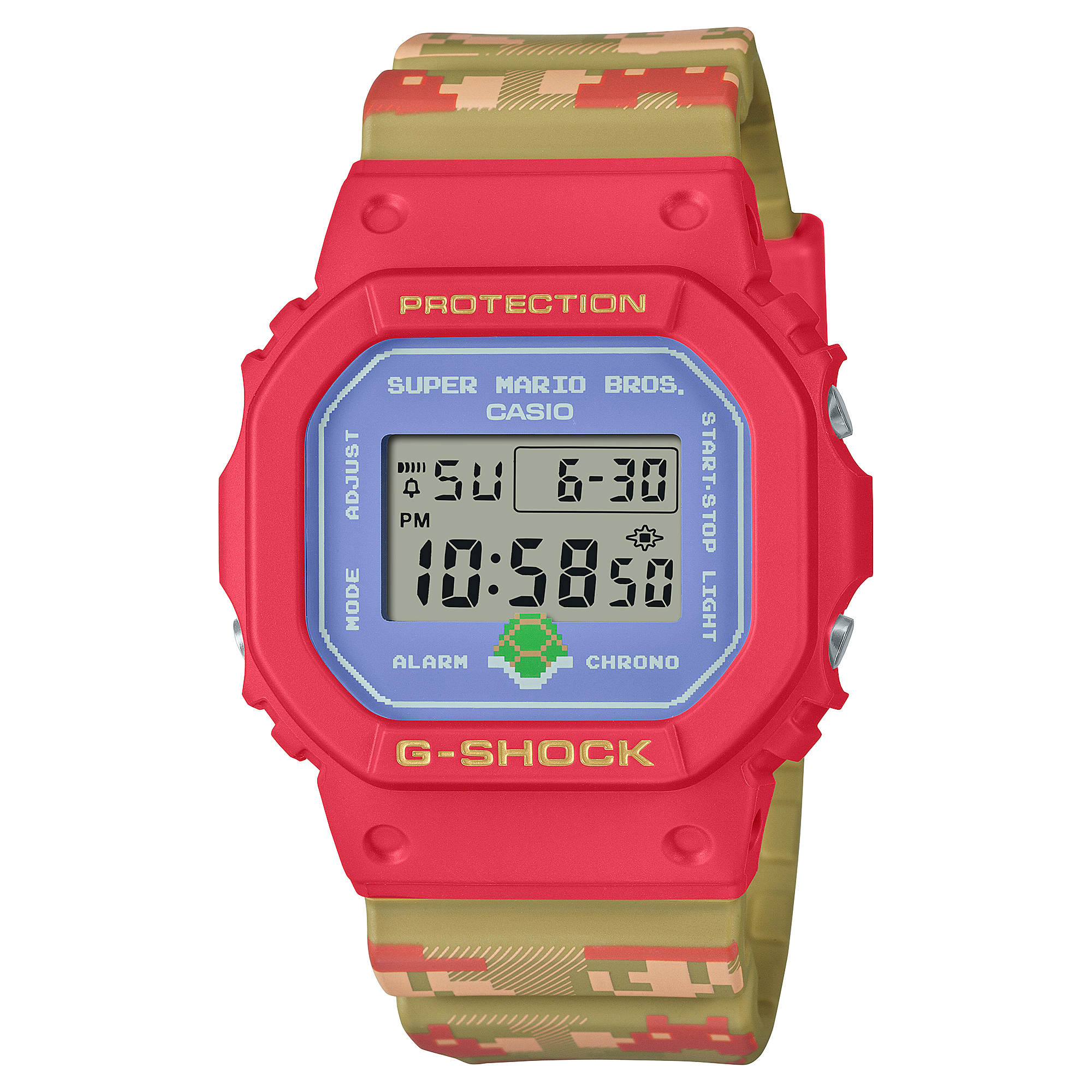 

CASIO Мужские синие часы серии G-SQUAD DW-5600SMB-4PR