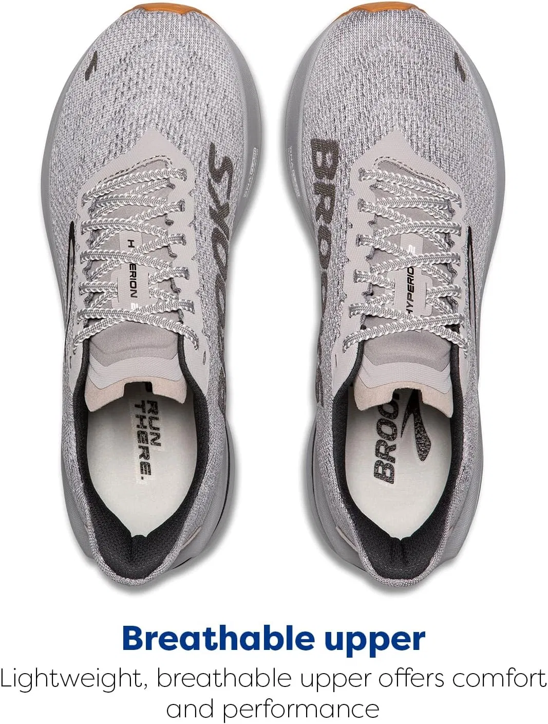 Мужские кроссовки Brooks Hyperion 2, белый/черный — фото 4