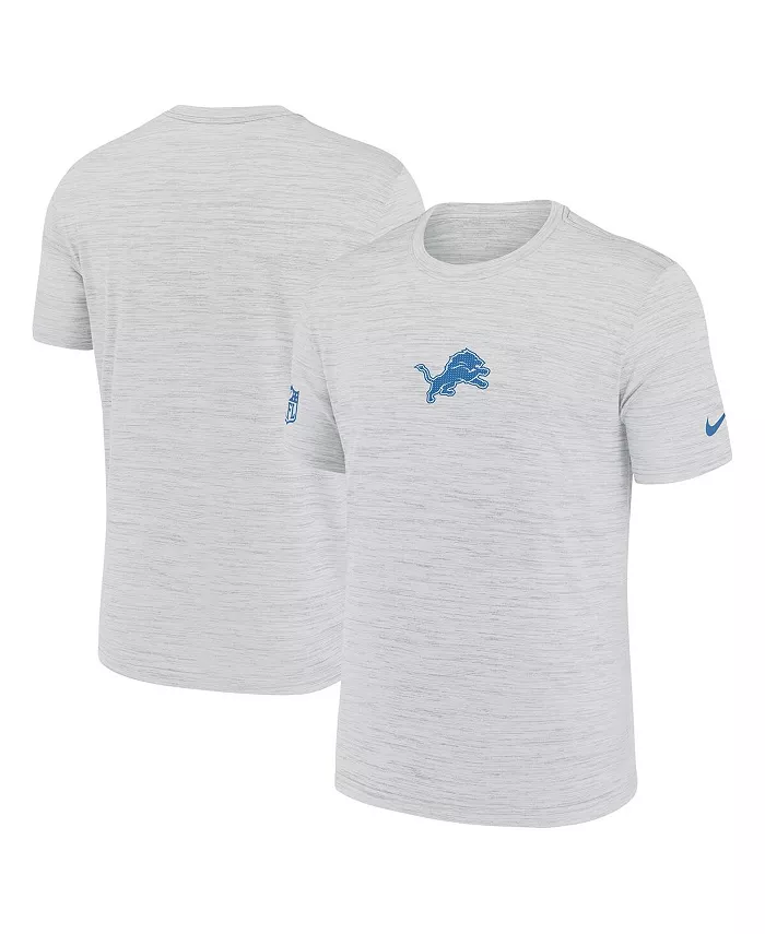 

Мужская футболка Ash Detroit Lions Sideline Velocity Performance Nike